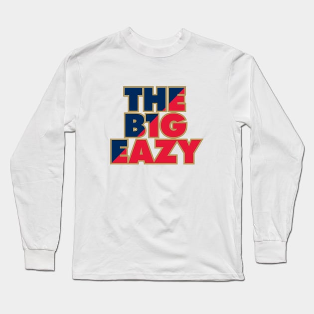 THE B1G EAZY - White 2 Long Sleeve T-Shirt by KFig21